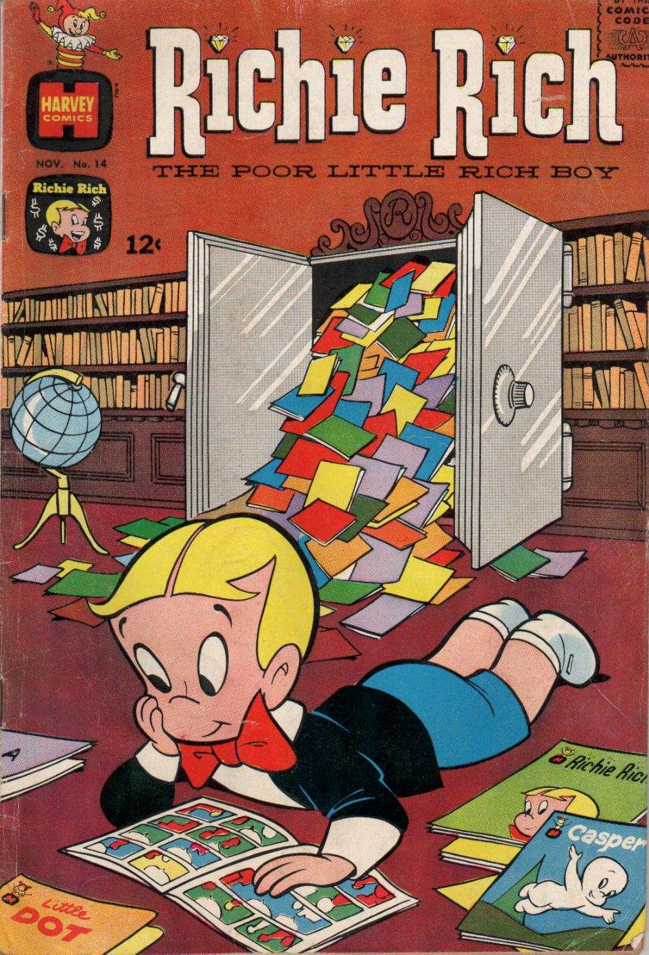 Read Comics Online Free Richie Rich Comic Book Issue 014 Page 1